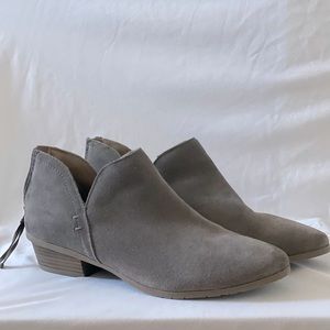 Kenneth Cole Reaction Gray Suede Booties